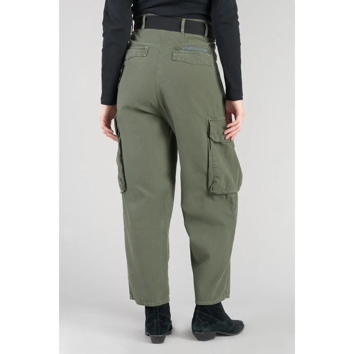 Pantalón loose, ancho AMBROISE