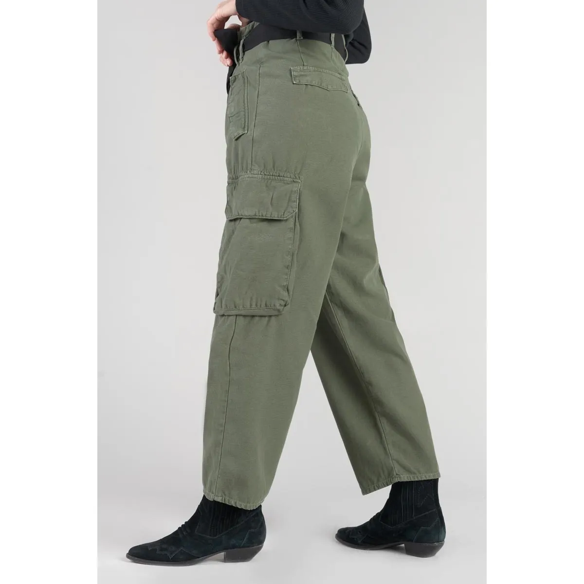 Pantalón loose, ancho AMBROISE
