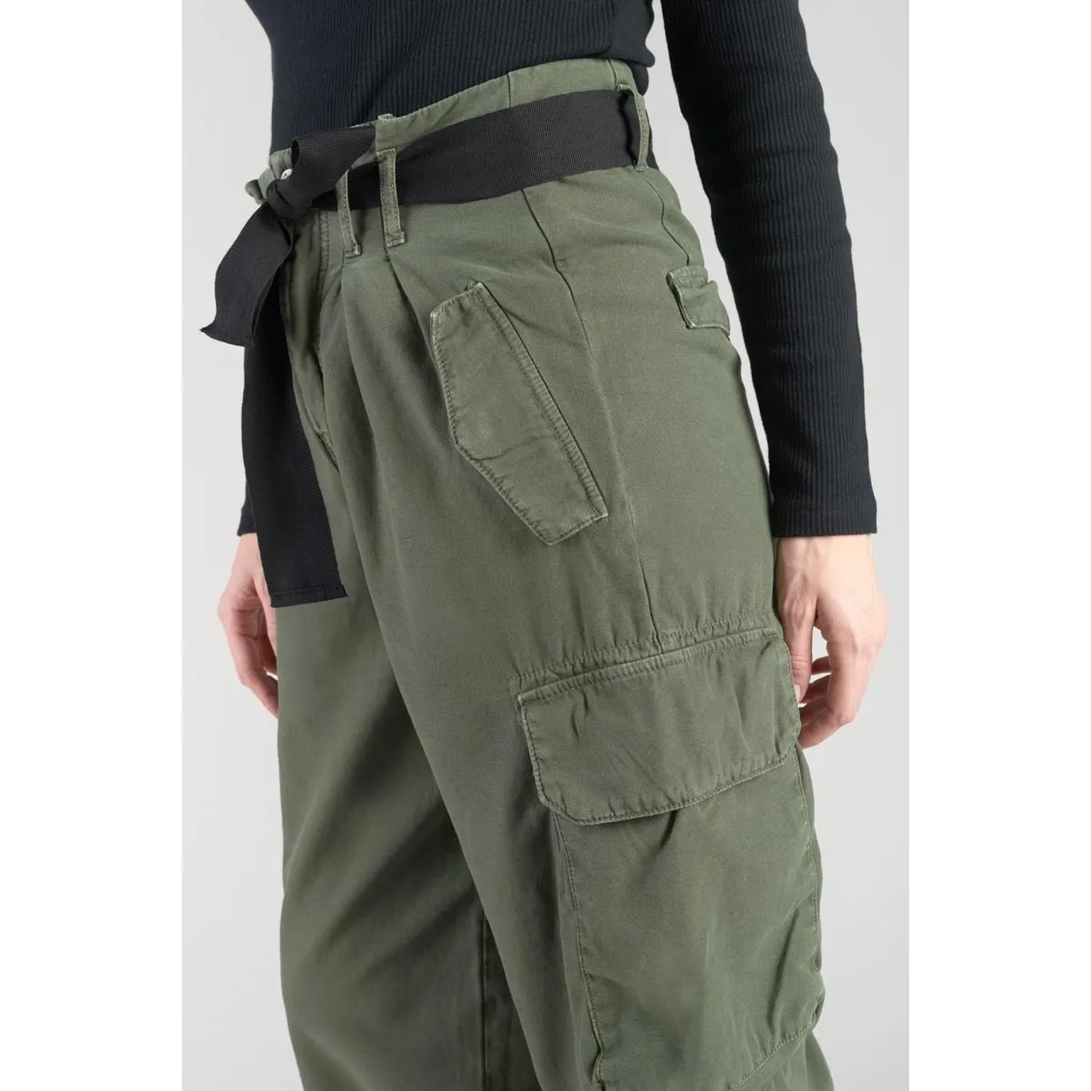 Pantalón loose, ancho AMBROISE