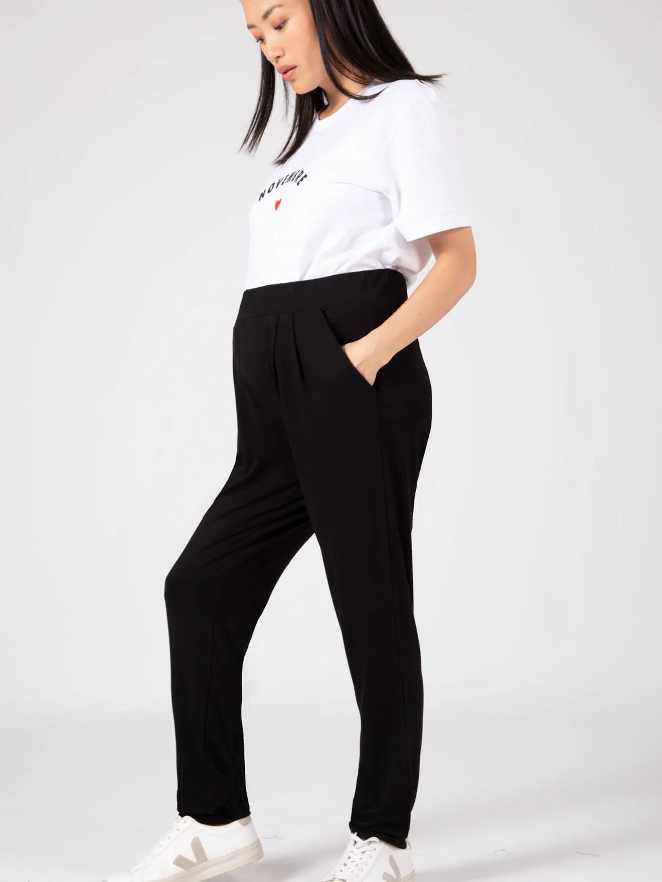 Pantalón para embarazo sin banda Oscar ENVIE DE FRAISE corte carrot