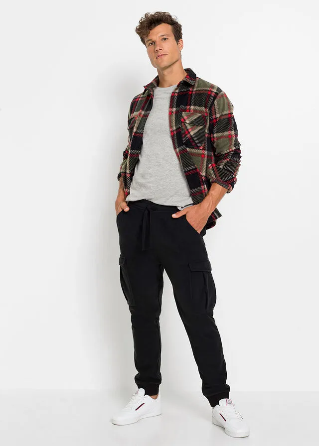 Pantalón polar Negro