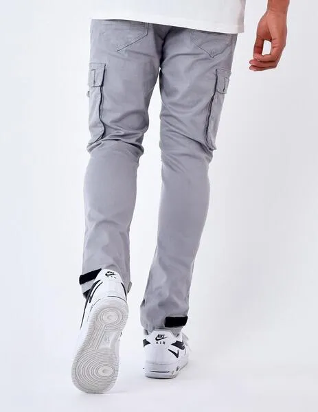 PANTALóN PROJECT X PARIS 1990006 CARGO VELCRO  GRIS