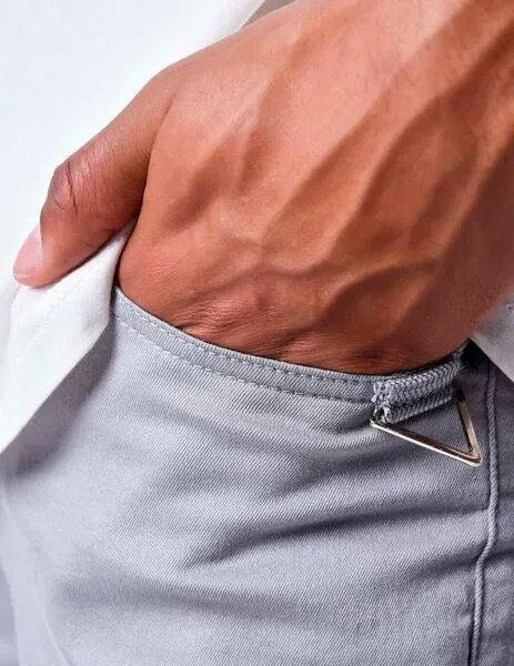 PANTALóN PROJECT X PARIS 1990006 CARGO VELCRO  GRIS
