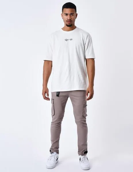 PANTALóN PROJECT X PARIS 1990006 CARGO VELCRO  TAUPE