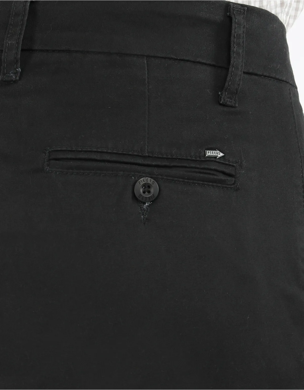 Pantalón regular fit negro