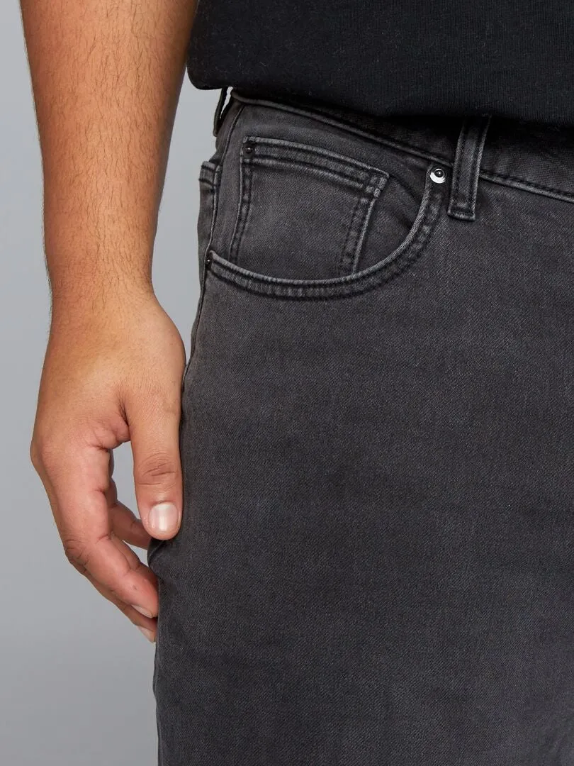 PANTALóN VAQUERO SLIM FIT  GRIS