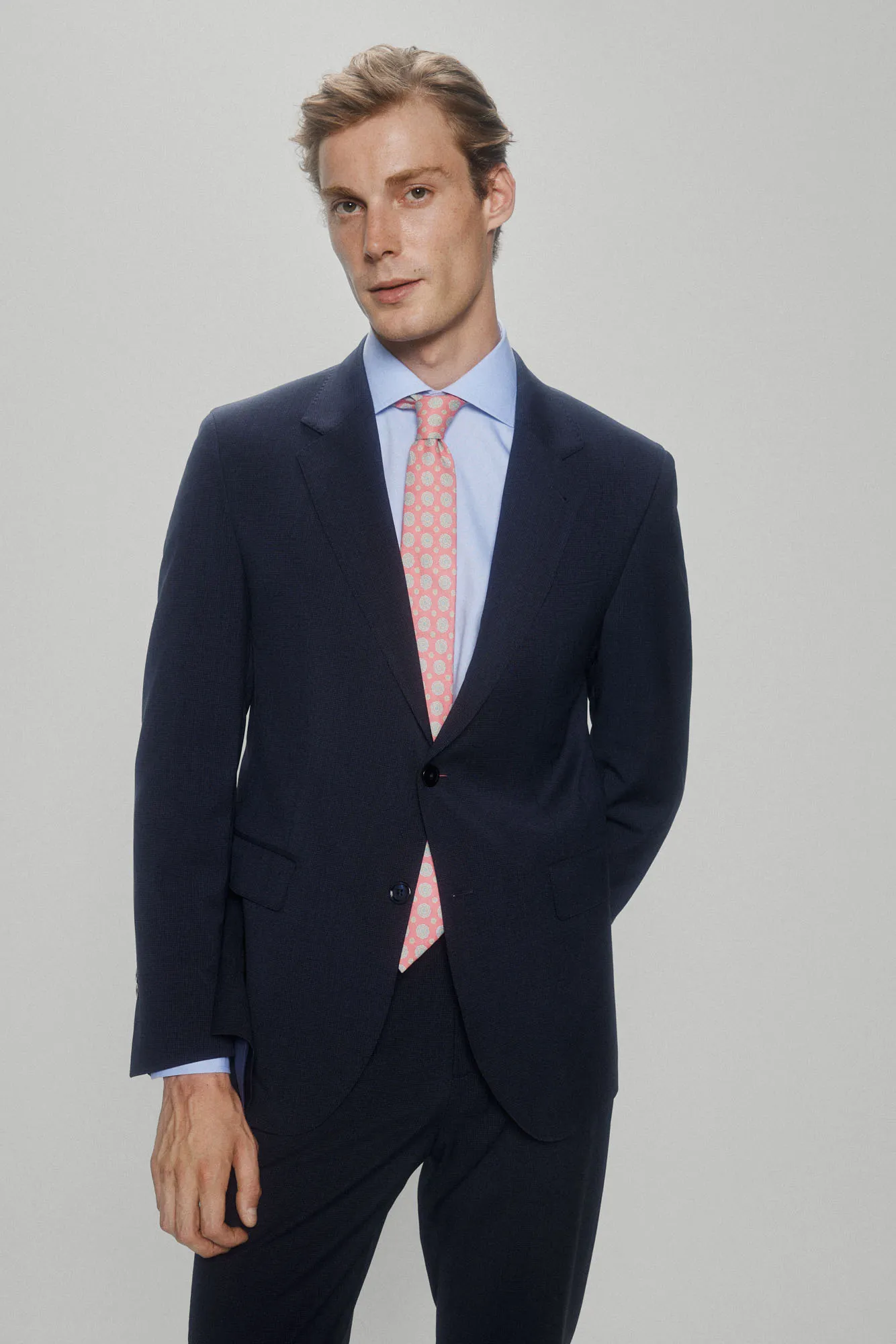 Pedro del Hierro Americana traje slim confort