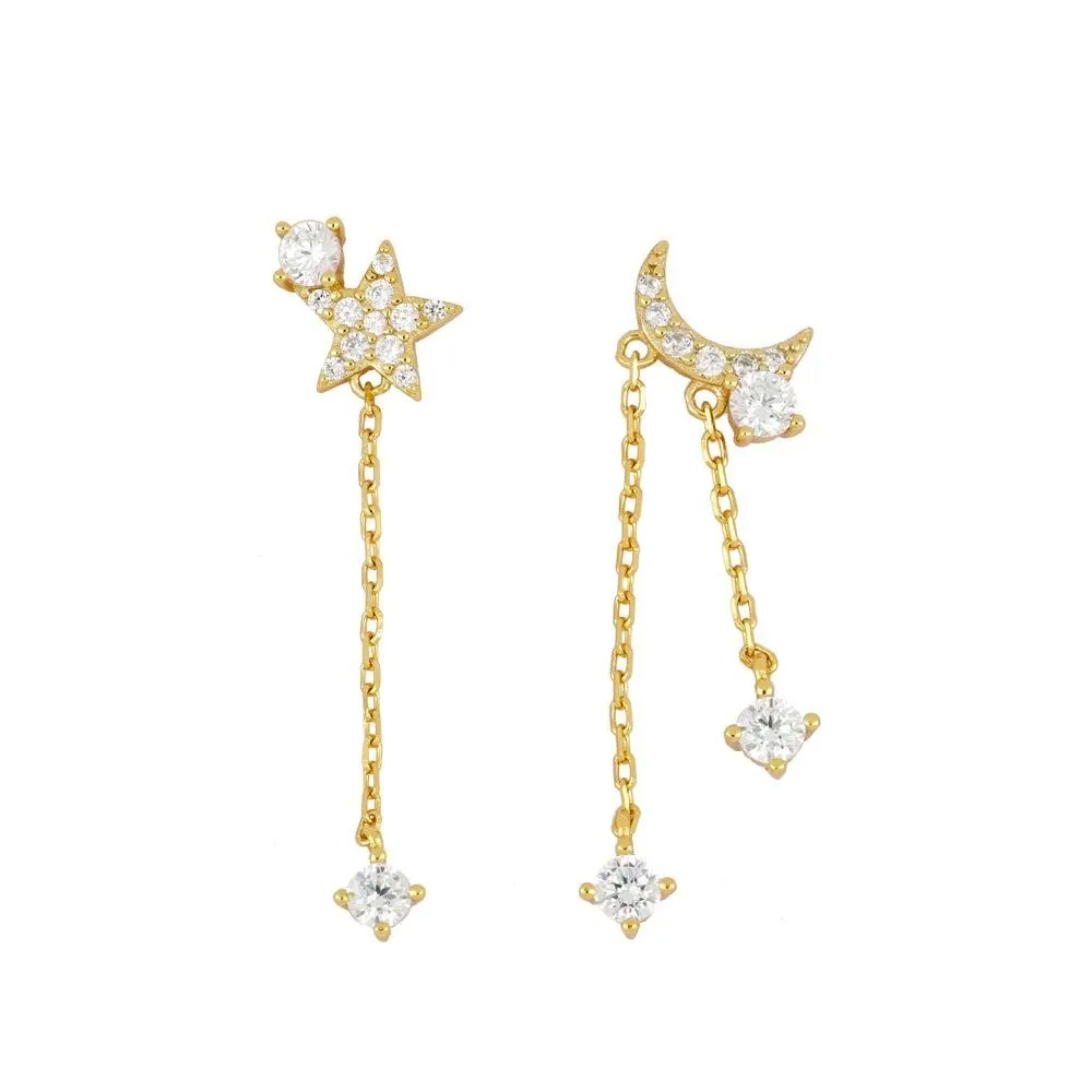 Pendientes Sky Oro (Par)