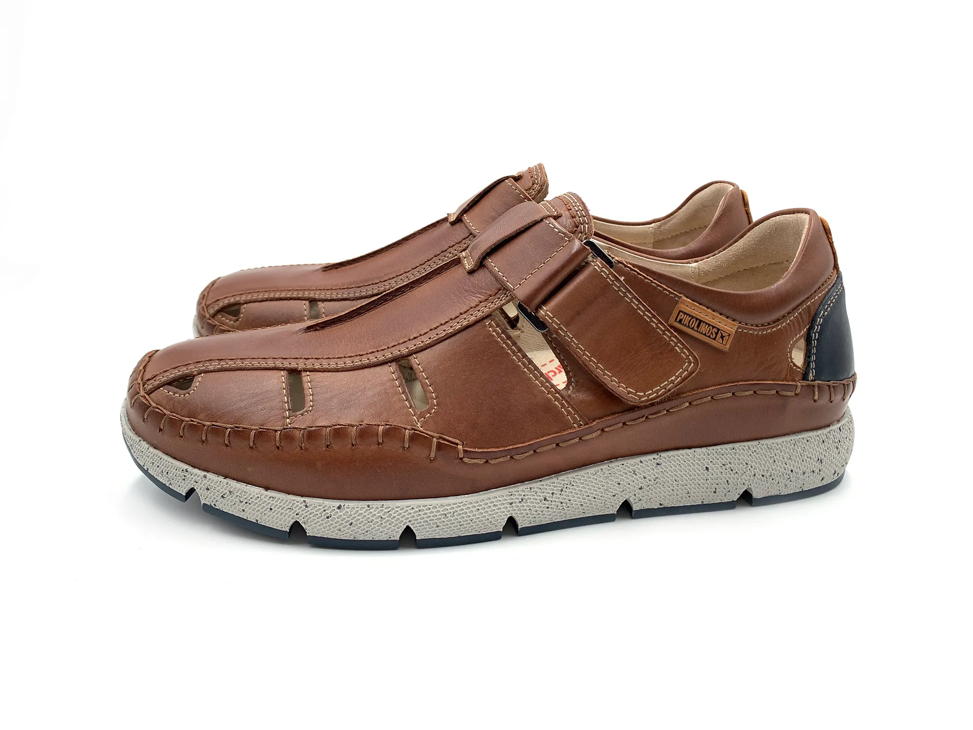 PIKOLINOS M4U0100C1 SANDALIA PIEL FUENCARRAL VELCRO CUERO HOMBRE