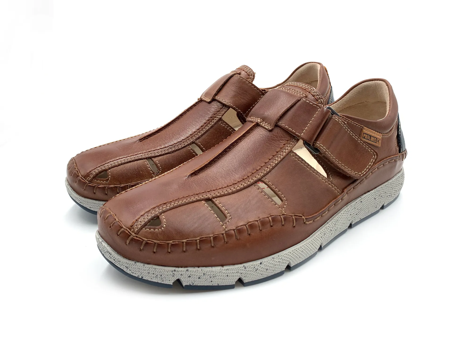 PIKOLINOS M4U0100C1 SANDALIA PIEL FUENCARRAL VELCRO CUERO HOMBRE