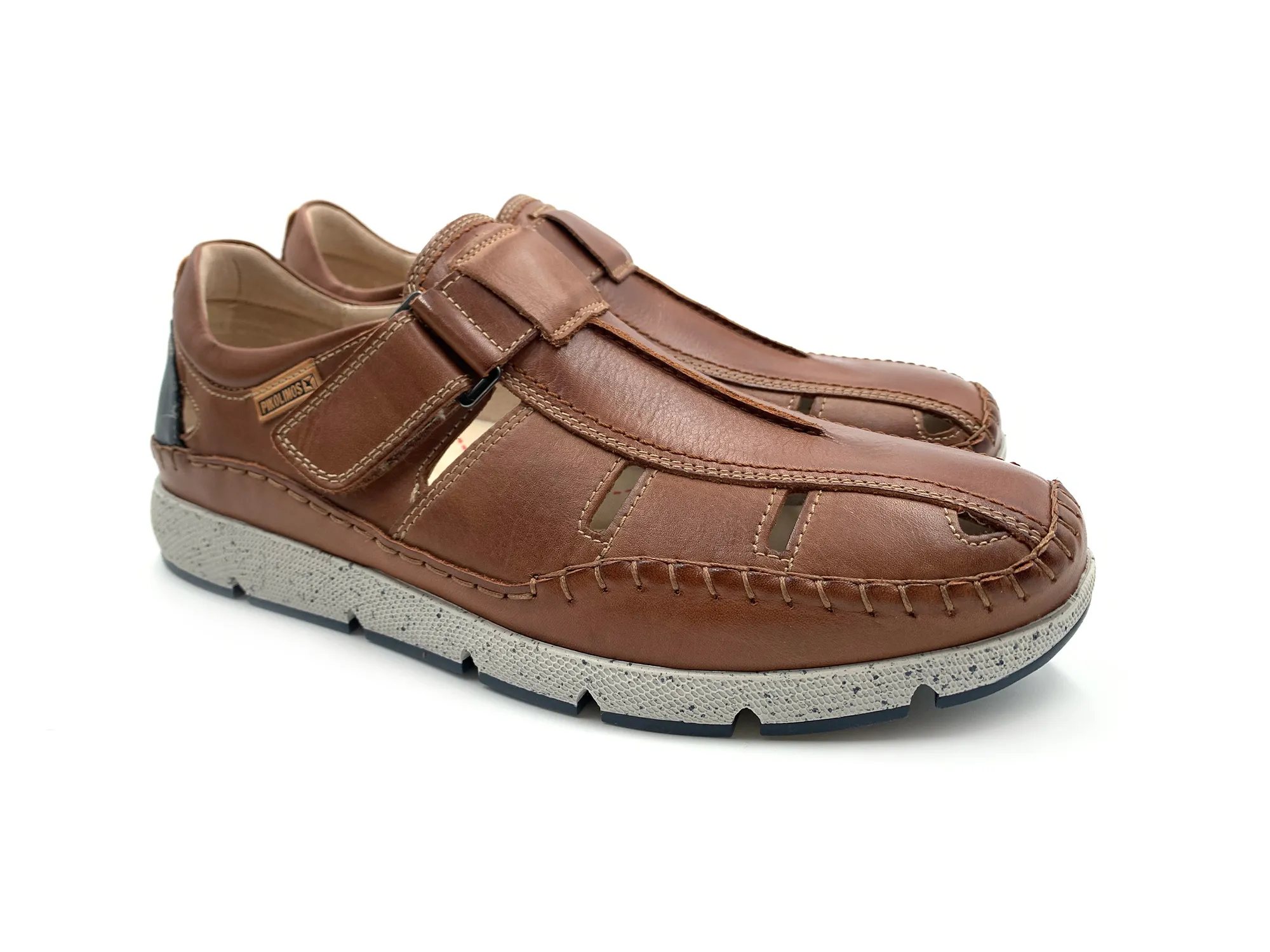 PIKOLINOS M4U0100C1 SANDALIA PIEL FUENCARRAL VELCRO CUERO HOMBRE