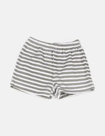 Pillerias Pantalón blanco rayas