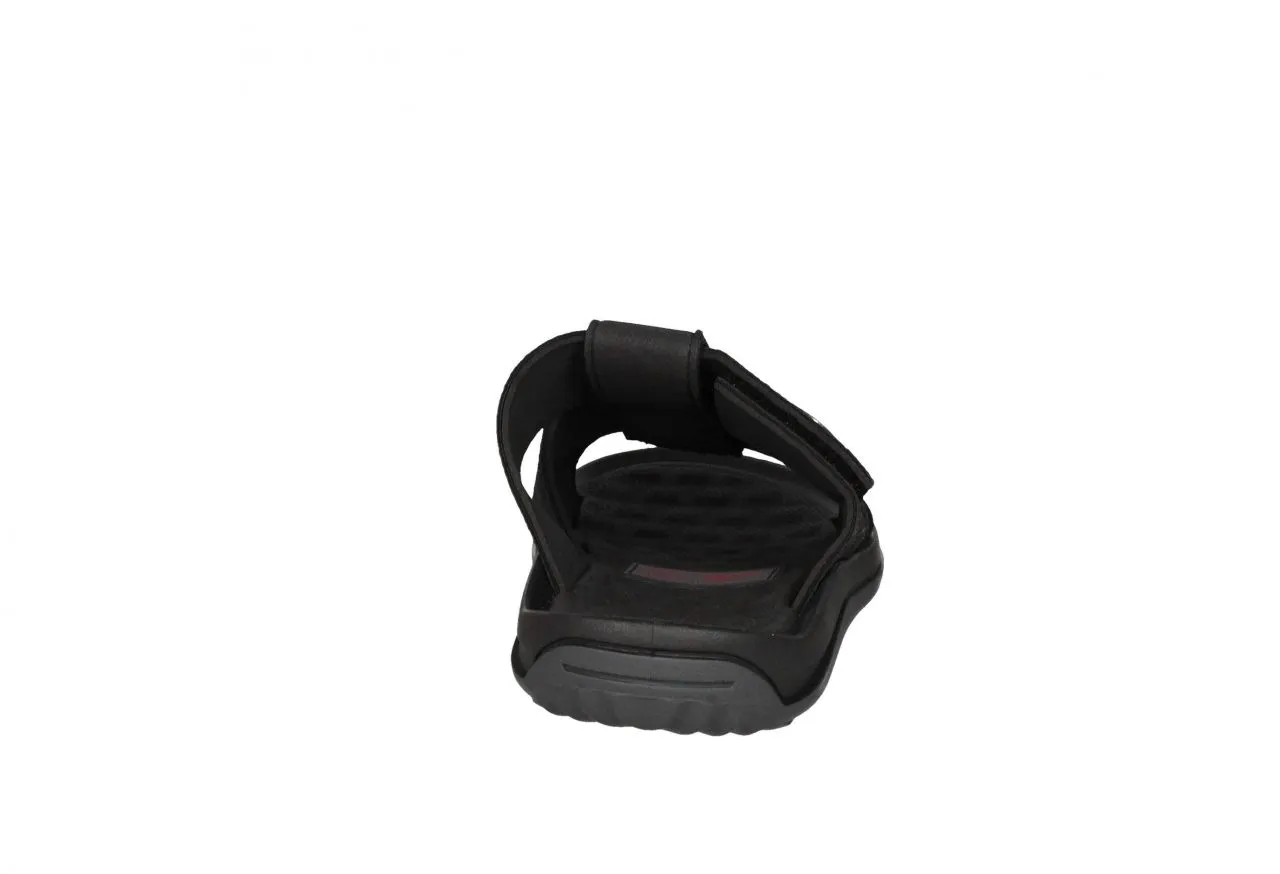 Pinky Playa Negro Velcro 3 Tiras Circulo Metal