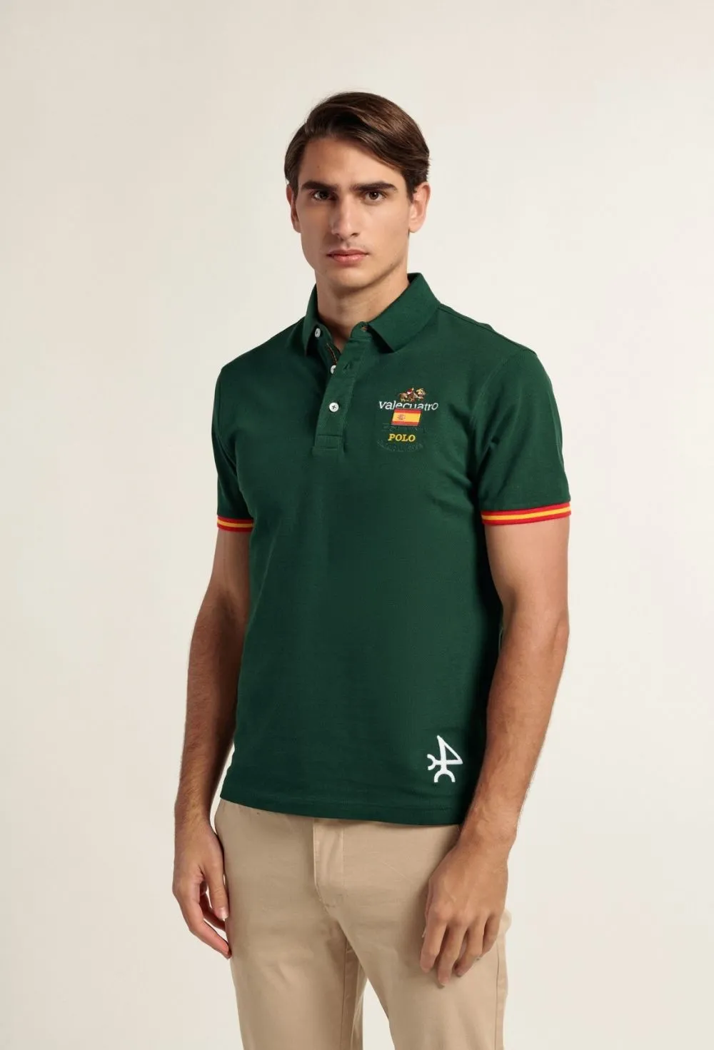 Polo Valecuatro clásico ESP color verde
