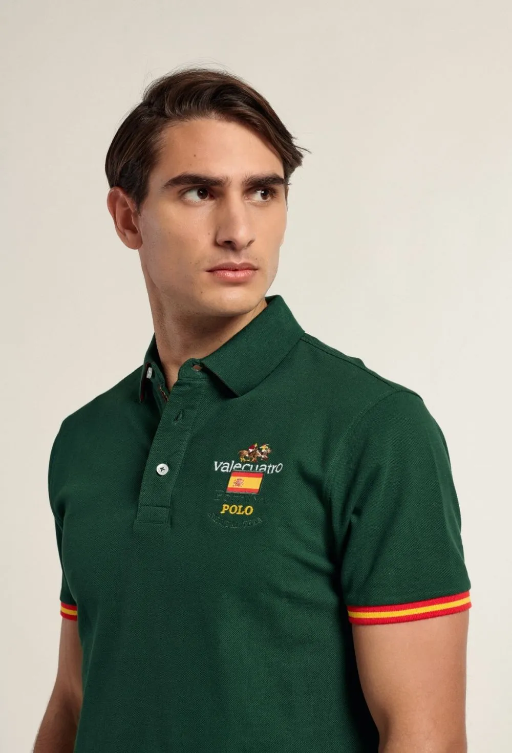 Polo Valecuatro clásico ESP color verde