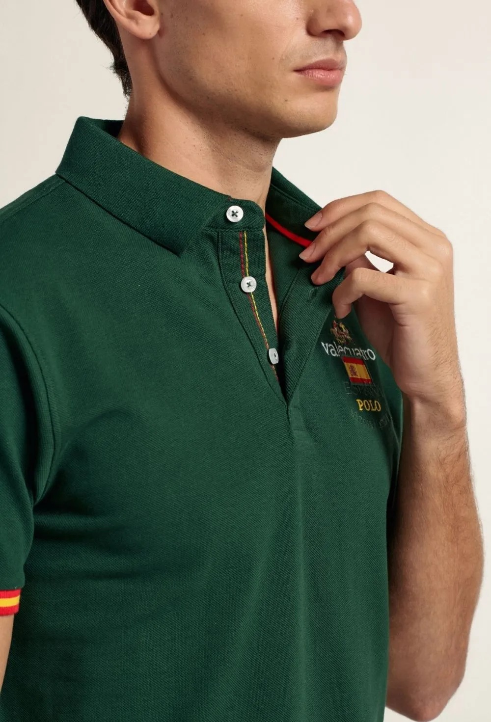 Polo Valecuatro clásico ESP color verde