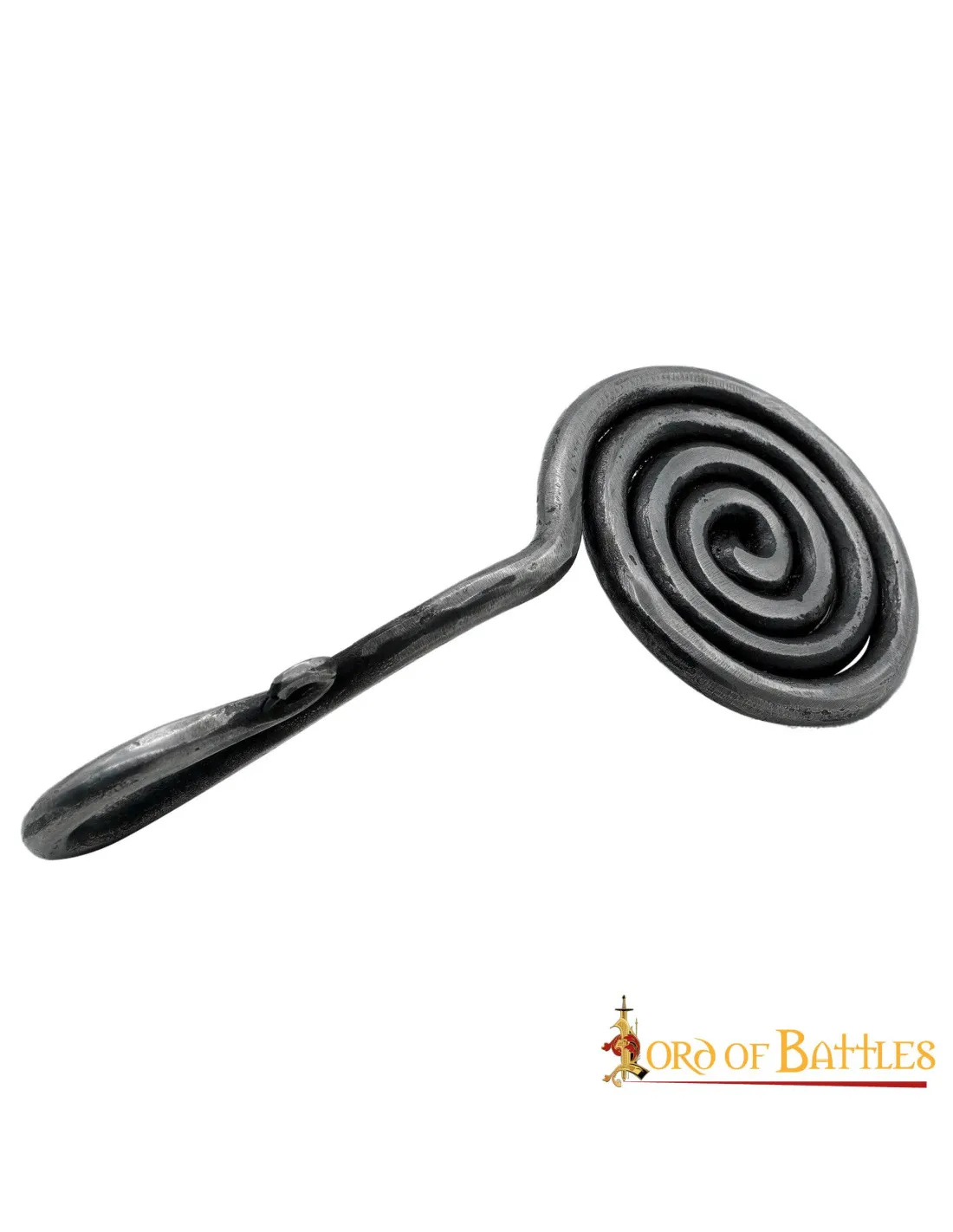 PortaVelas medieval de mano en hierro forjado (12 cm.)