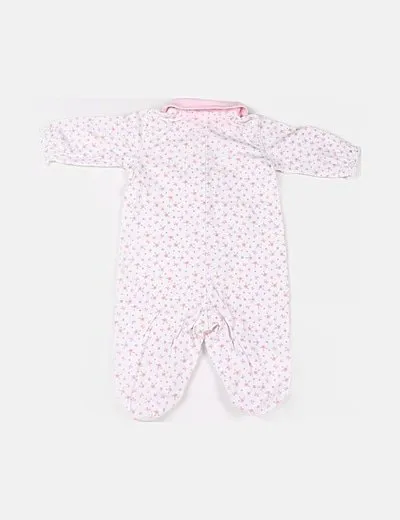 Prenatal Pijama blanca estampado floral