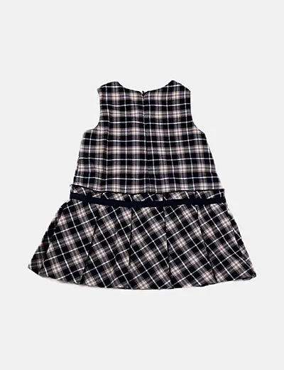Prenatal Vestido bicolor cuadros
