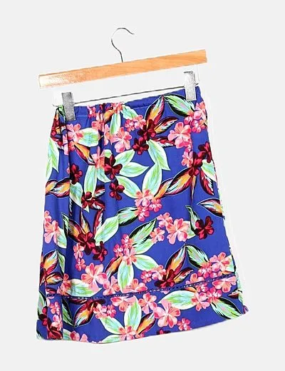Primark Conjunto azul estampado floral