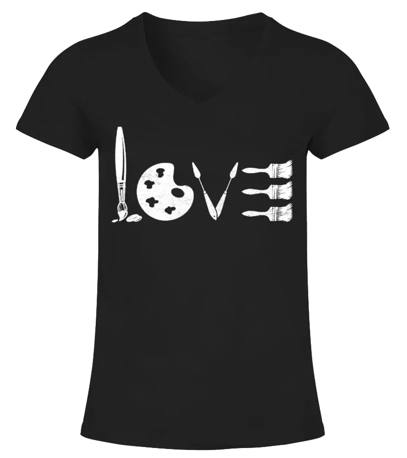 Proud to be an Artist Camiseta cuello pico Mujer