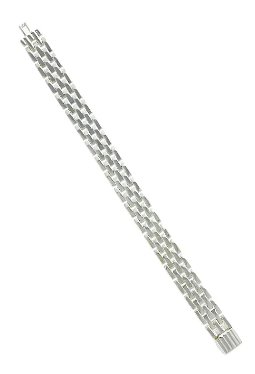 Pulsera plata brazalete panther 126_T1051B19SH