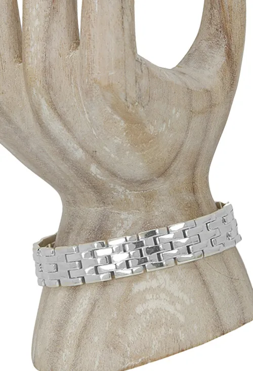 Pulsera plata brazalete panther 126_T1051B19SH