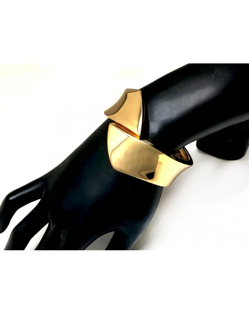 PULSERAS DORADAS PARA MUJER NOS ENCANTA ESTE DISEÑO CRUZADO