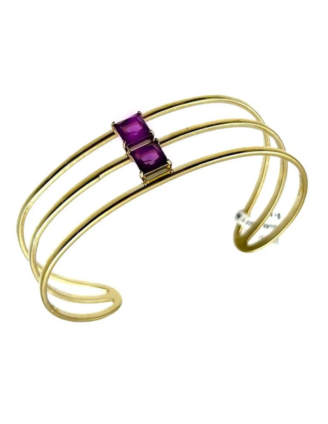PULSERAS MUJER DORADAS Y MORADAS DE FIESTA Y BODA
