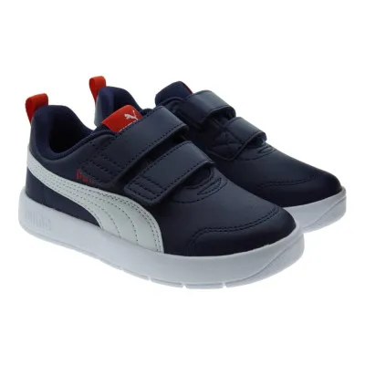 PUMAZapatillas Puma Azules Velcro Courtflex V3