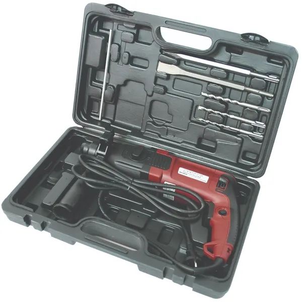 RAIDER  RDHD38  MARTILLO PERFORADOR SDSPLUS, 800 W, 2.5 J, CAJA DE PLASTICO, ACCESORIOS