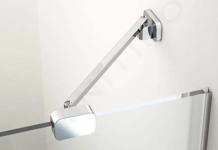 RAVAK BRILLIANT  CABINA DE DUCHA BSDPS90/90 L, 8890X8890 CM, CROMO/VIDRIO TRANSPARENTE 0UL77A00Z1