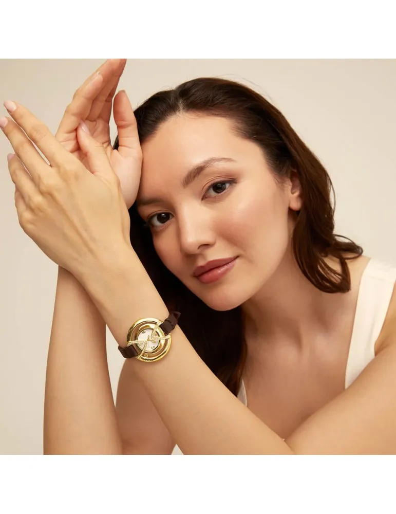 Reloj Uno de 50 Mujer Daring Topaz Dorado