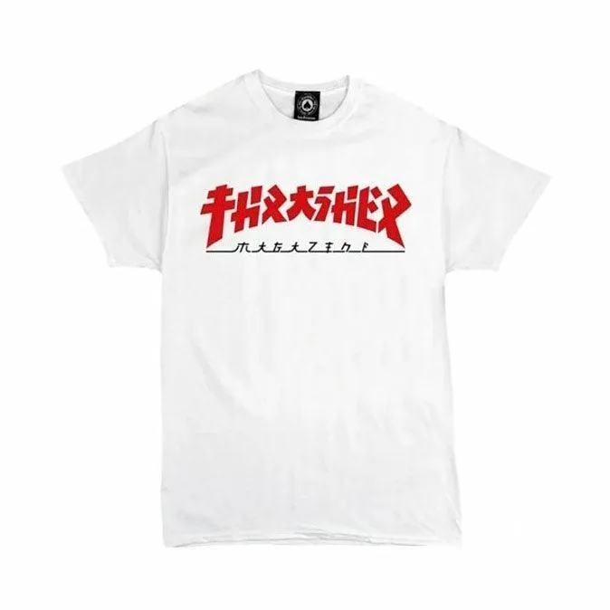 Remera Thrasher Godzilla Boys Blanco