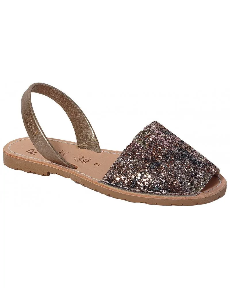 RIA MENORCA  21224 BRONZO GLITTER  SANDALI DONNA MILAN
