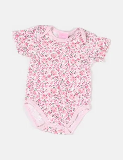 Rock a Baby Body estampado floral rosa