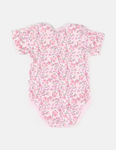 Rock a Baby Body estampado floral rosa