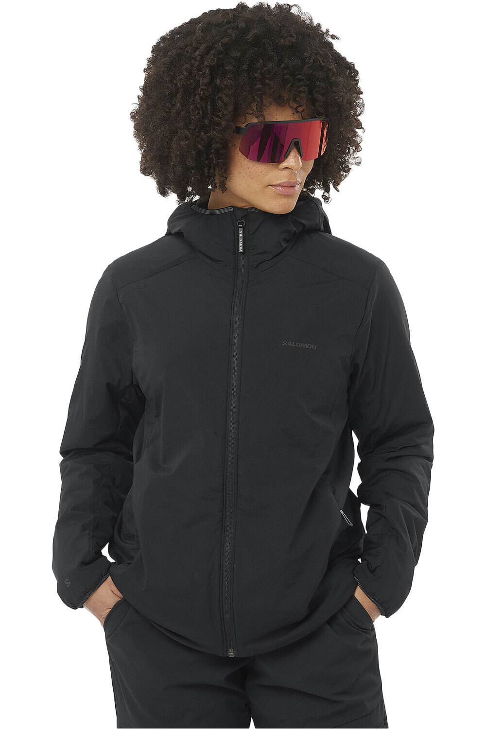 Salomon MOUNTAIN FLEX Chaqueta Impermeable Mujer