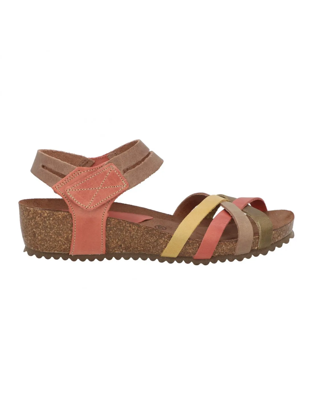 SANDALIA BIO VELCRO MUJERINTER BIOS5338