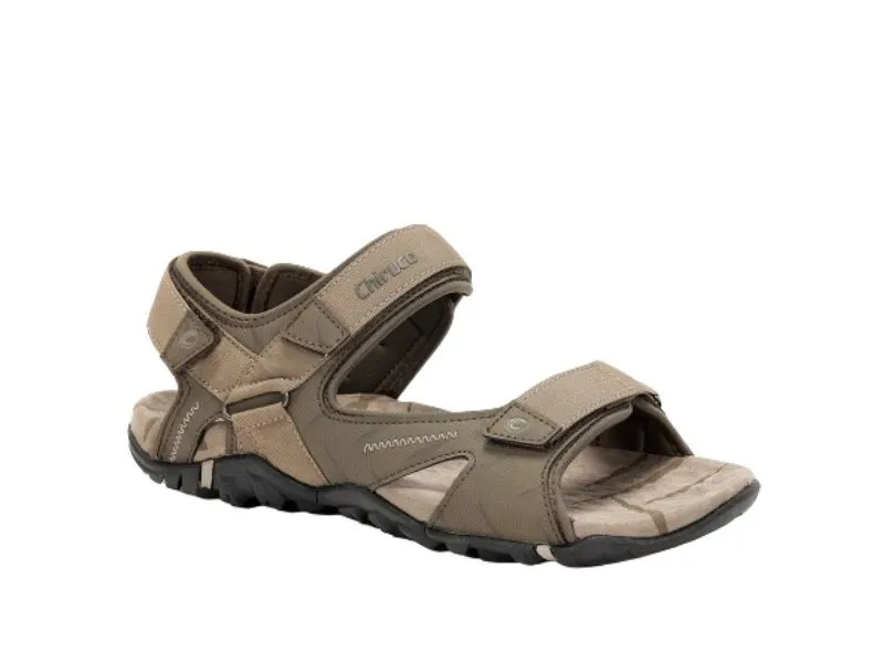 SANDALIA CON VELCRO TARIFA 02 CHIRUCA EN COLOR KAKI
