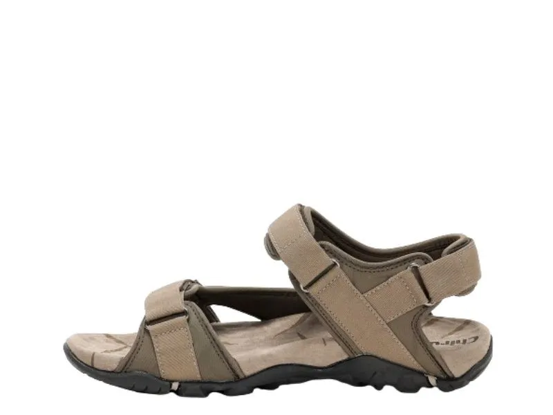 SANDALIA CON VELCRO TARIFA 02 CHIRUCA EN COLOR KAKI
