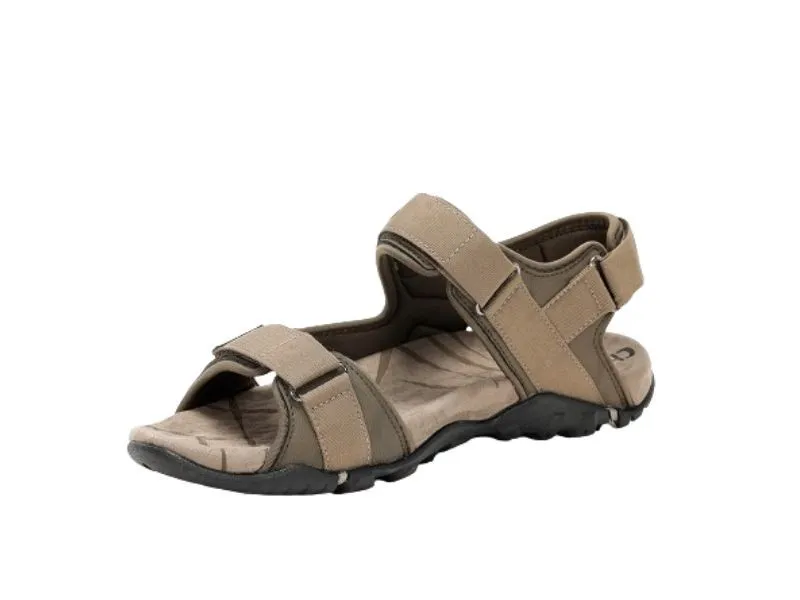 SANDALIA CON VELCRO TARIFA 02 CHIRUCA EN COLOR KAKI