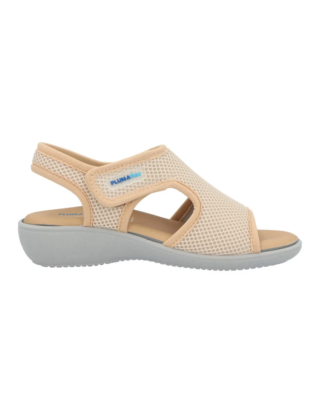 SANDALIA VELCRO MUJERPLUMAFLEX14702