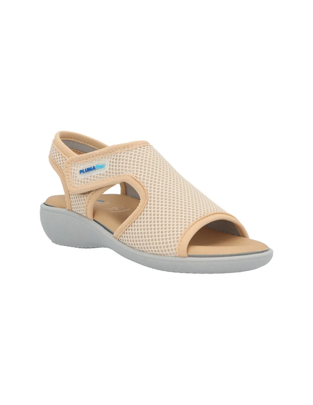SANDALIA VELCRO MUJERPLUMAFLEX14702