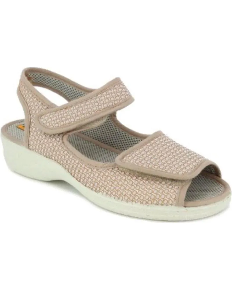 Sandalias de Mujer D`CUTILLAS SANDALIA VELCRO DOCTOR CUTILLAS MARRóN