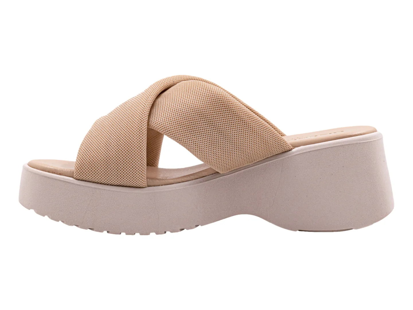 Sandalias Hispana 14203 Beige Para Mujer