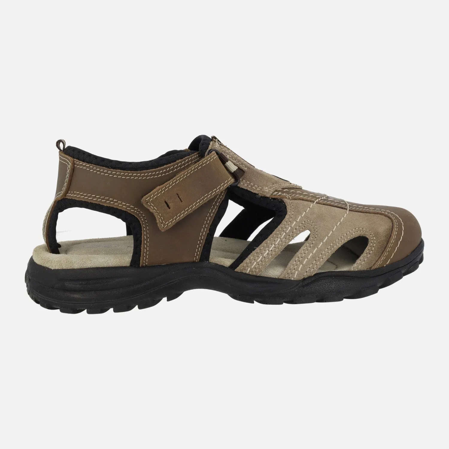 Sandalias para hombre con cierre de velcro