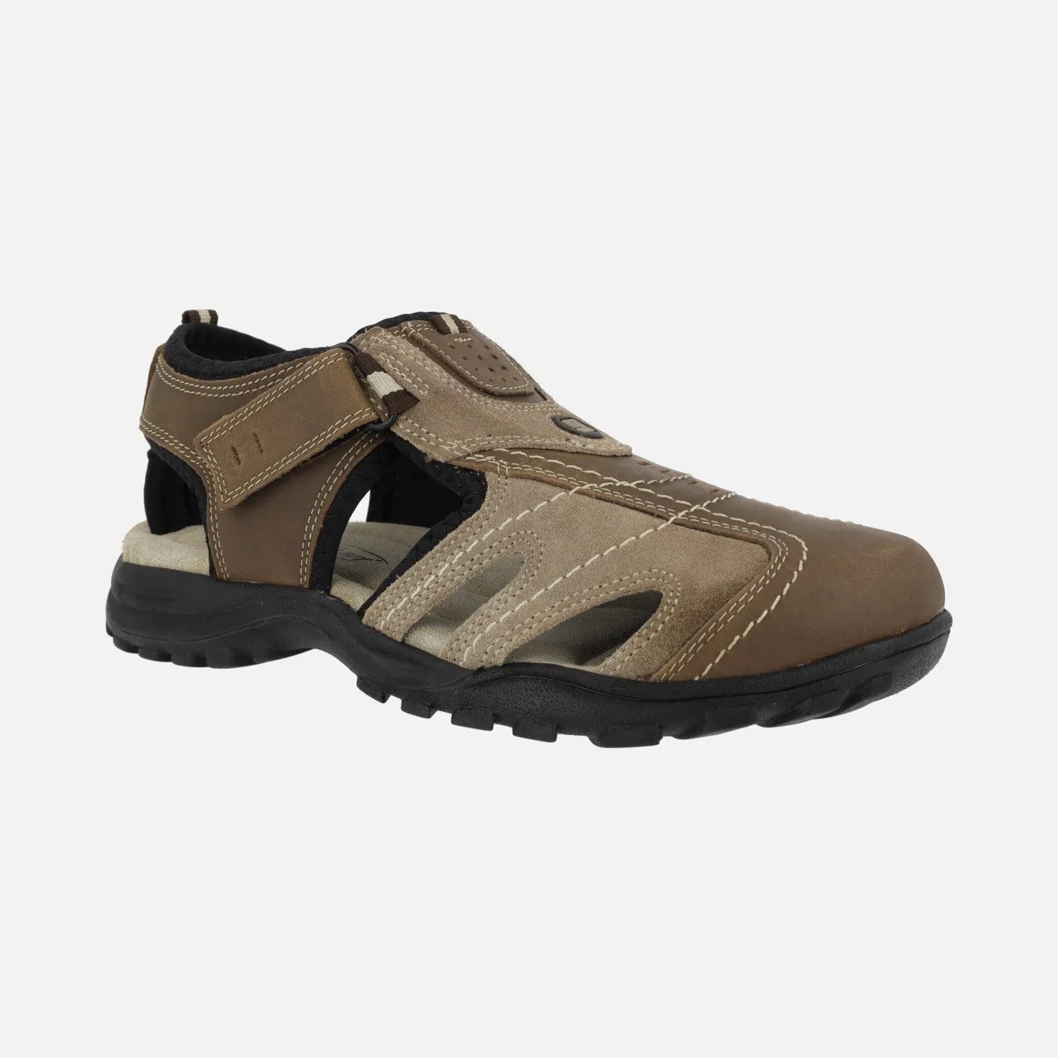 Sandalias para hombre con cierre de velcro