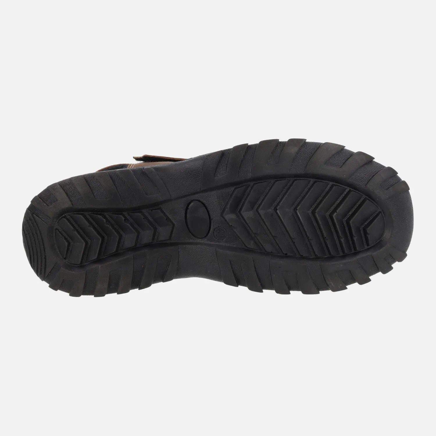 Sandalias para hombre con cierre de velcro