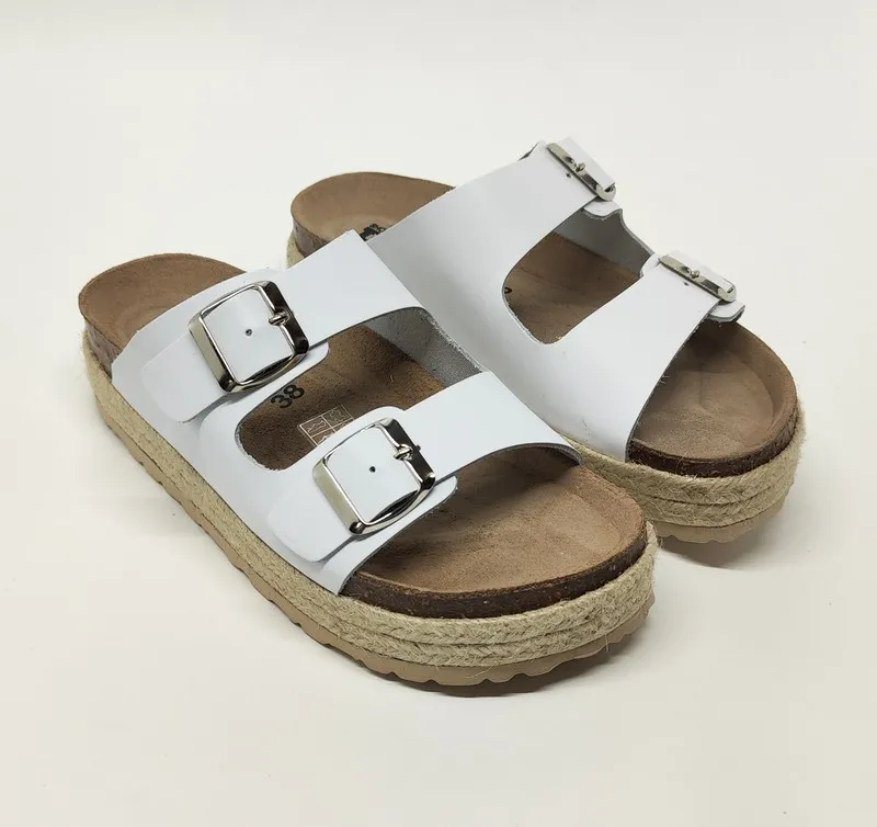 Sandalias Y Zue Tiziana 800 piel blanco